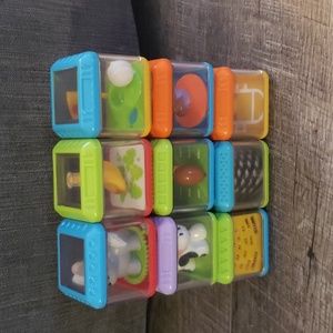 9 Fisher-Price Peek A Boo Blocks